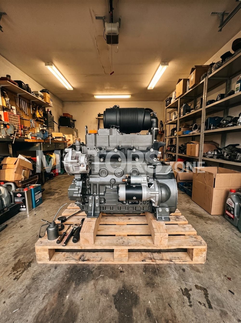 Moteur Yanmar 4TNV88 /Z reçu par un client