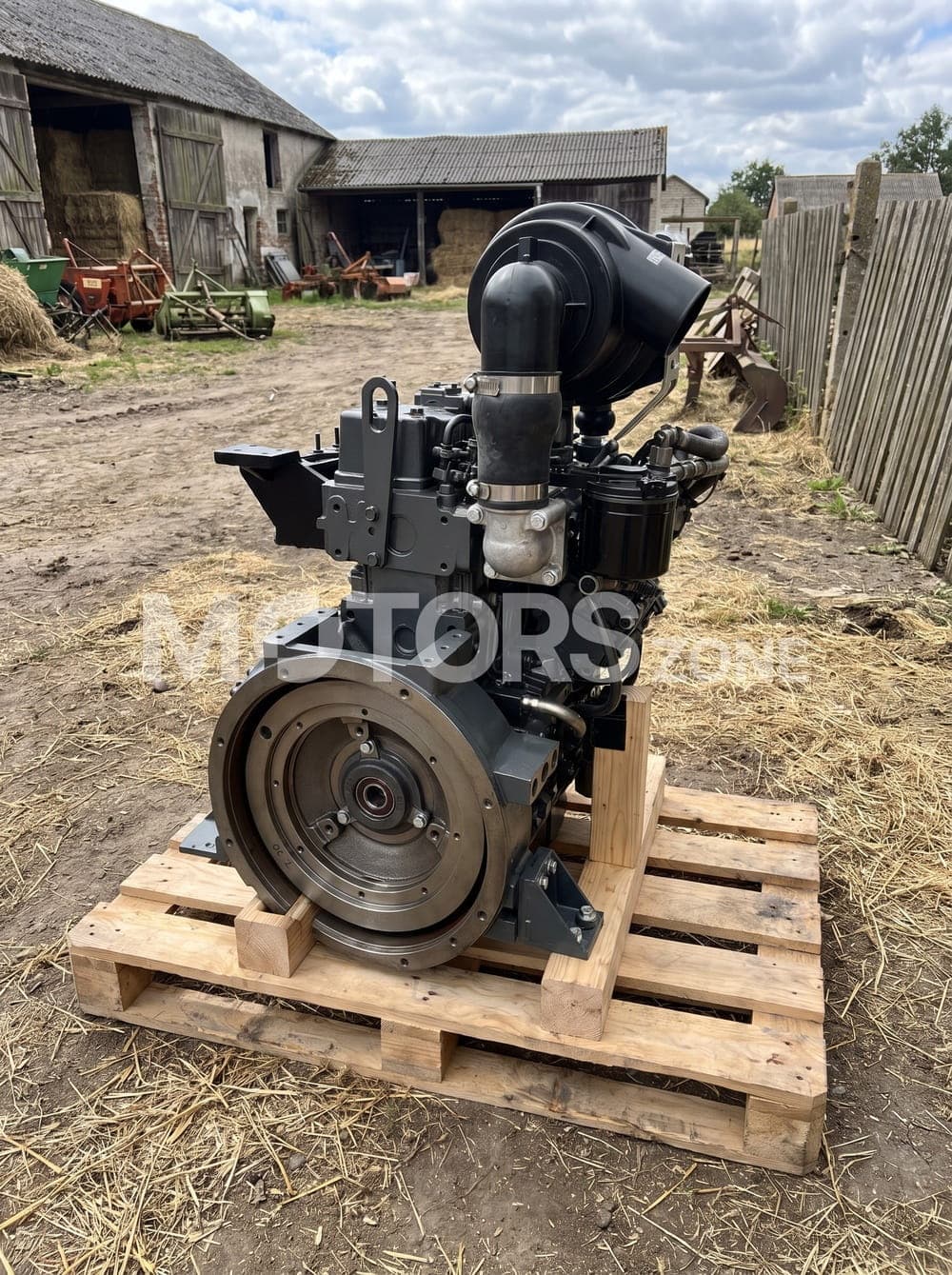 Moteur Yanmar 4TNV88 /Z reçu par un client
