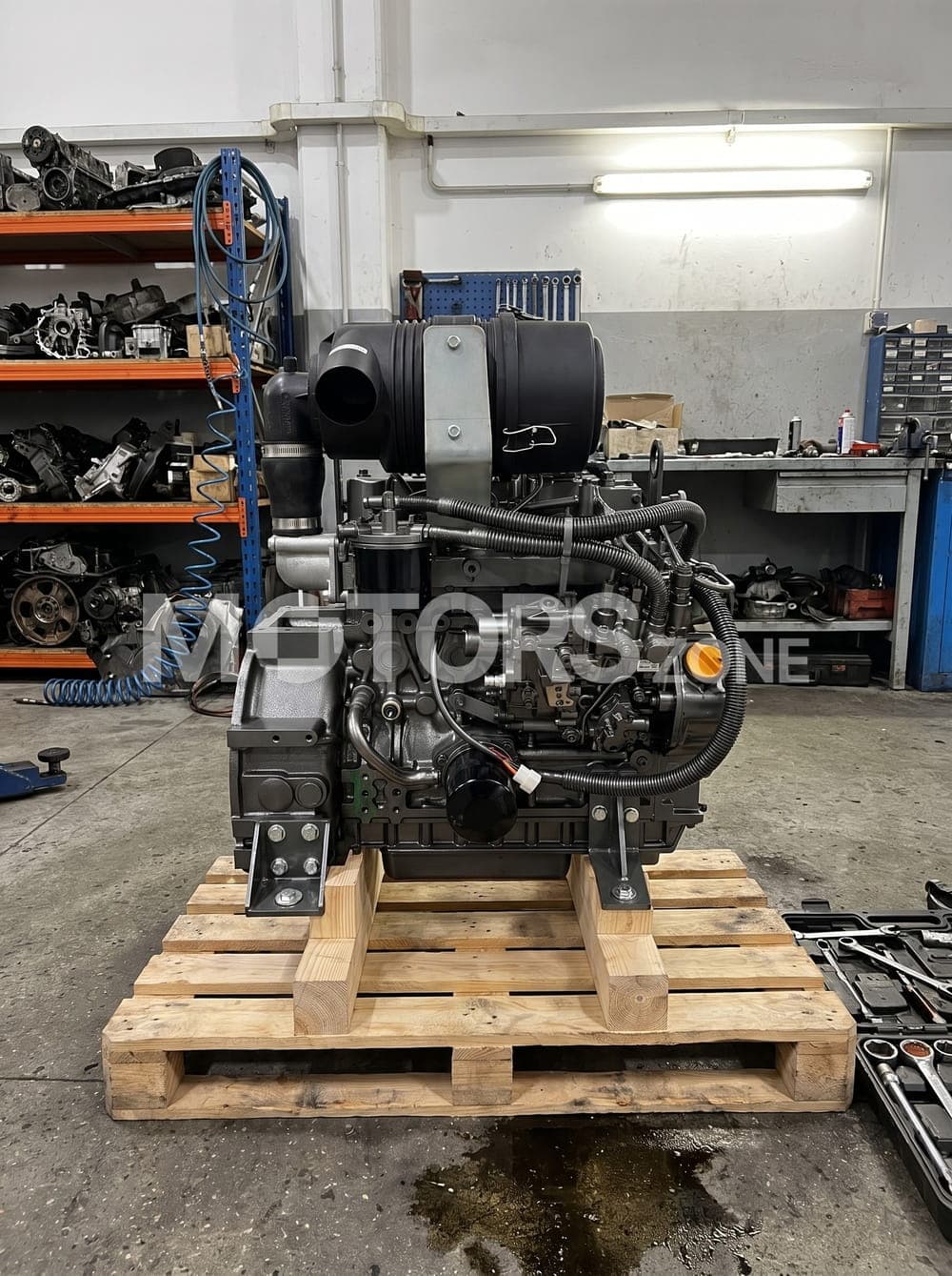 Moteur Yanmar 4TNV88 /Z reçu par un client