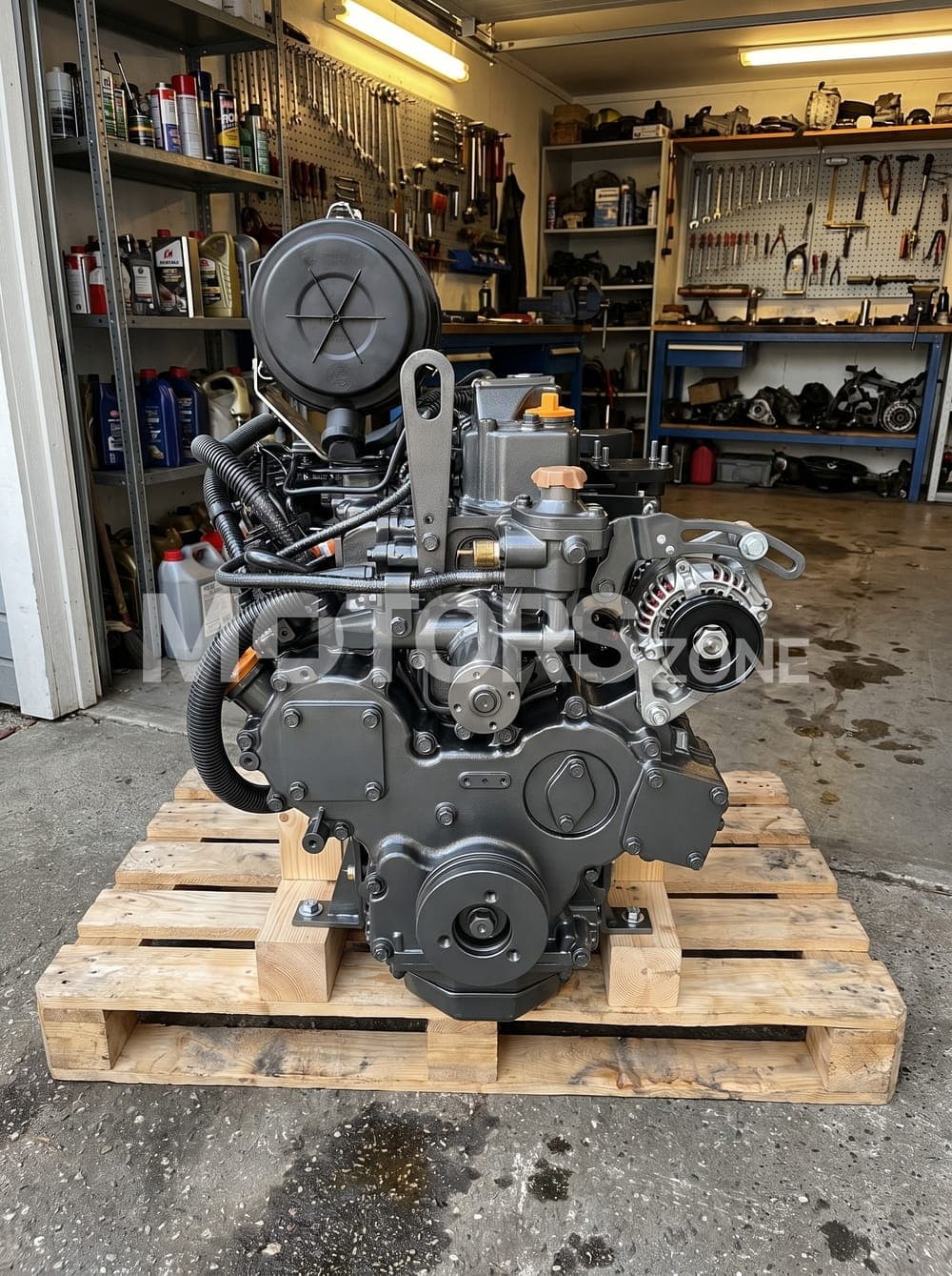 Moteur Yanmar 4TNV88 /Z reçu par un client