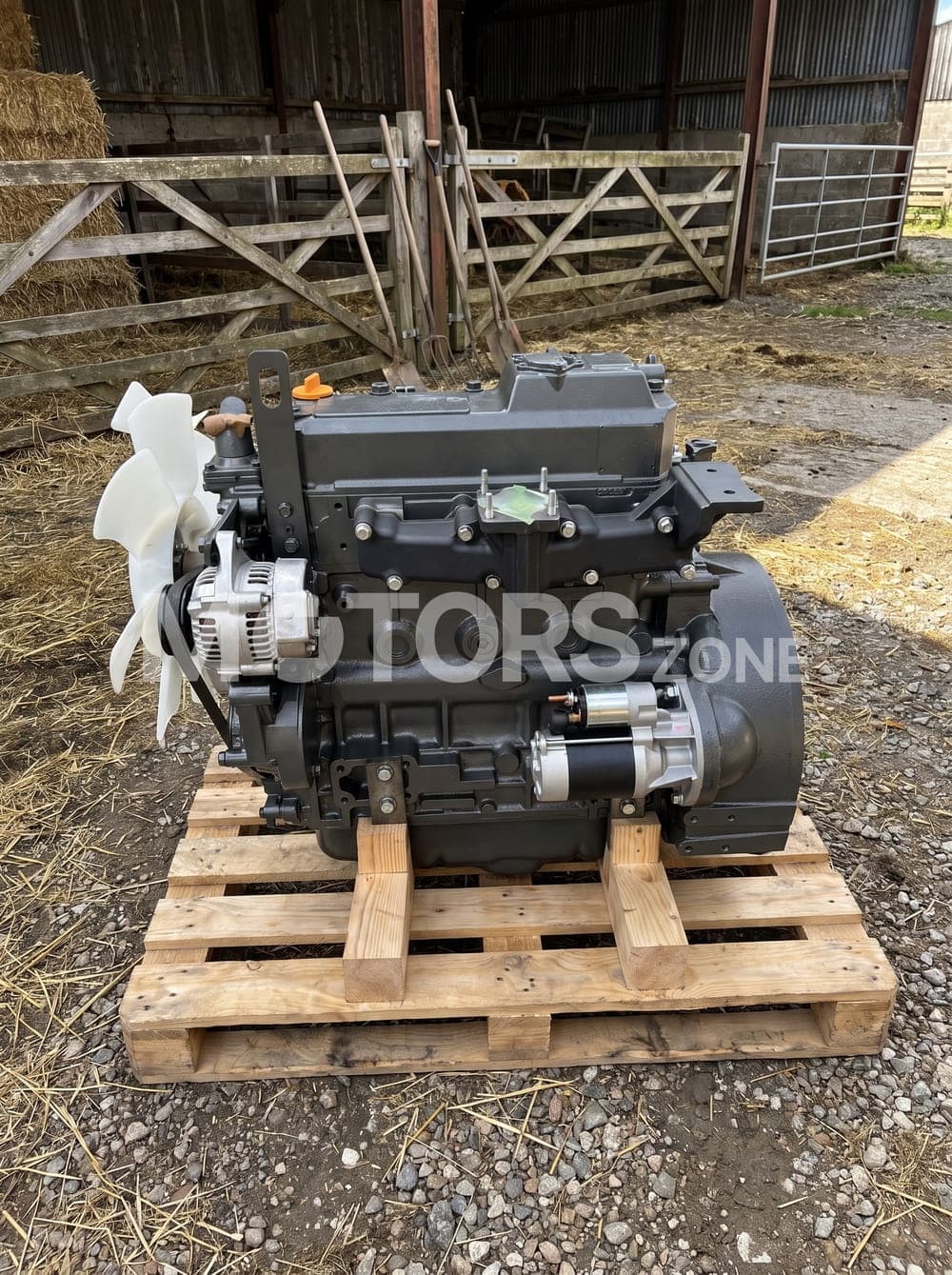 Moteur Yanmar 4TNV98 reçu par un client